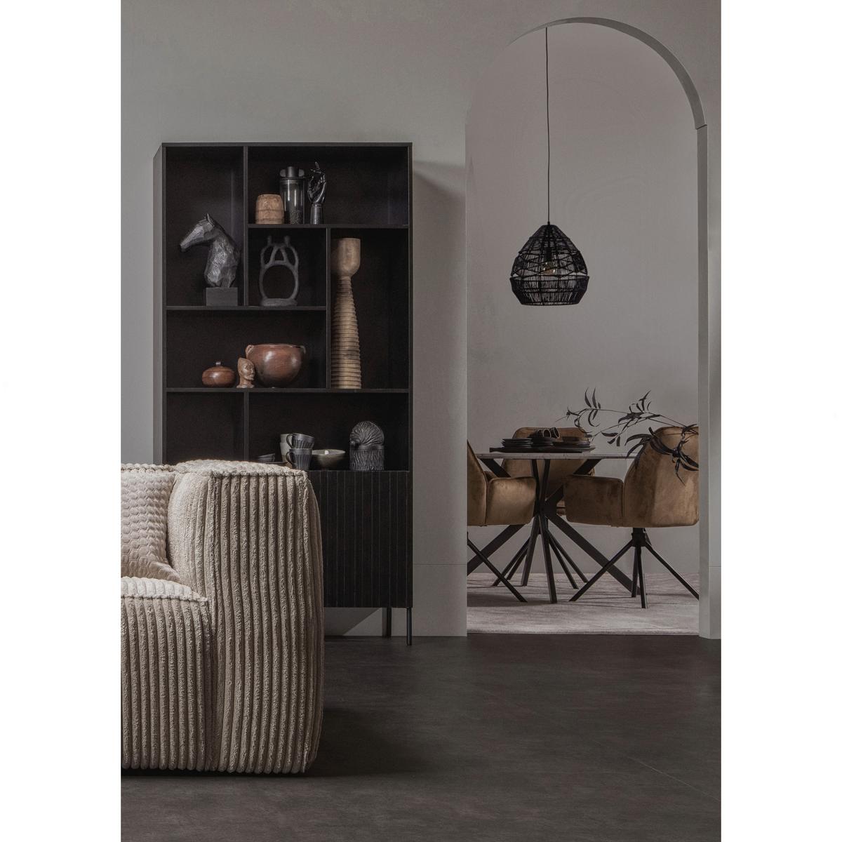 3,5-sitzer Bean Sandfarben B: 242cm - Sandfarben, Design, Textil (242/73/96cm) - Livetastic