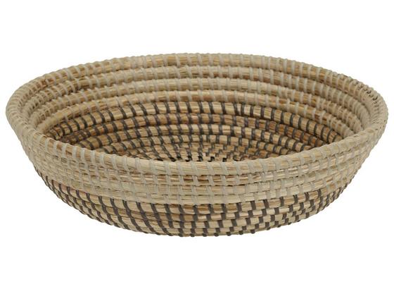 Dekoschale Gavino M - Hellgrau/Schwarz, MODERN, Naturmaterialien/Kunststoff (30cm) - Luca Bessoni Dekoschale Gavino M - Hellgrau/Schwarz, MODERN, Naturmaterialien/Kunststoff (30cm) - Luca Bessoni