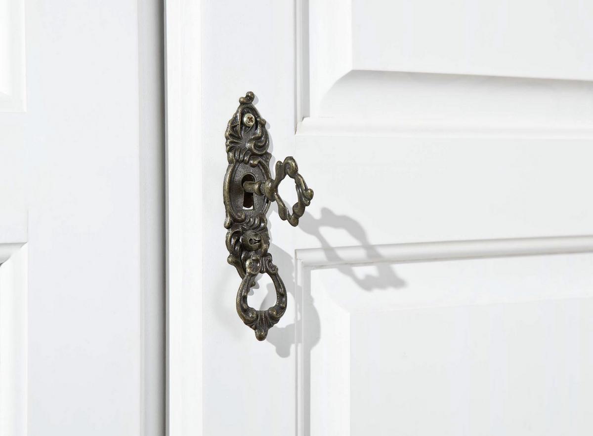 Nyílóajtós Szekrény Reutte 104/198 Cm - fehér, Konventionell, fa (104/198/56cm) - Livetastic