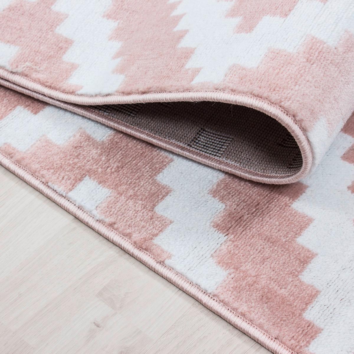 Webteppich Plus - Pink, Basics, Textil (240/340cm) - Novel