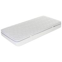 Kaltschaummatratze Air Wave 120x200 cm H2/H3 H: 23 cm - Weiß, Basics, Textil (120/200cm) - MID.YOU