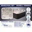 Whirlpool Venedig 4+1 Person - Dunkelgrau/Weiß, MODERN, Kunststoff (210/200/90cm) Whirlpool Venedig 4+1 Person - Dunkelgrau/Weiß, MODERN, Kunststoff (210/200/90cm)