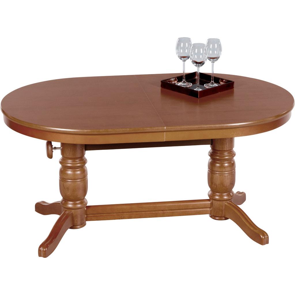 Couchtisch höhenverstellbar + ausziehbar Ramsau, Eichefarben