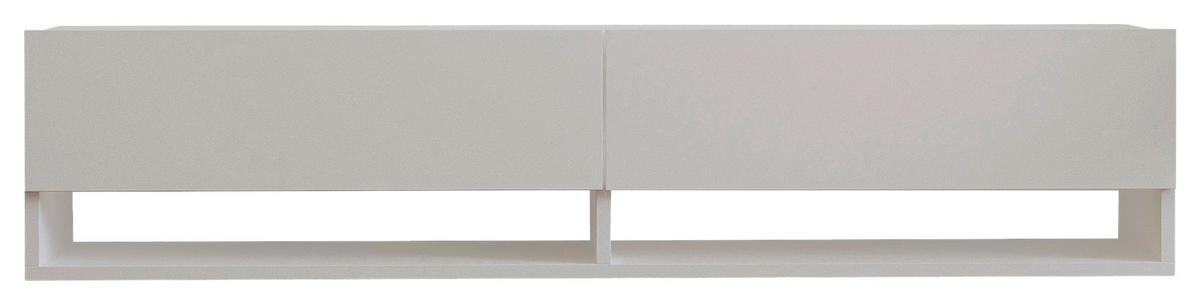 LOWBOARD Weiß B: 141cm - Weiß, MODERN, Holzwerkstoff (141/31/30cm)