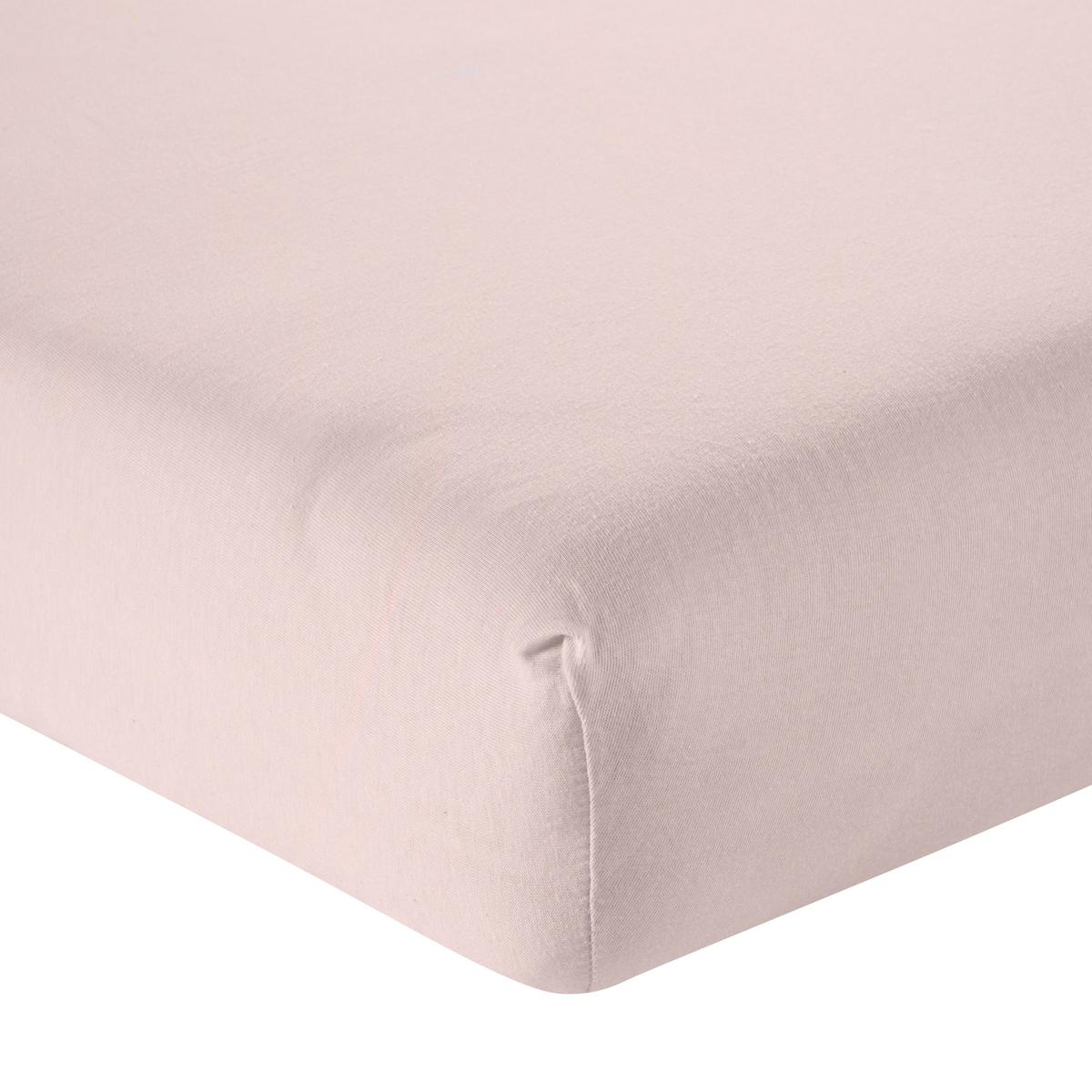 Napínacia plachta Basic, 140-160/200/28cm - svetloružová, Modern, textil (140/200cm) - Modern Living