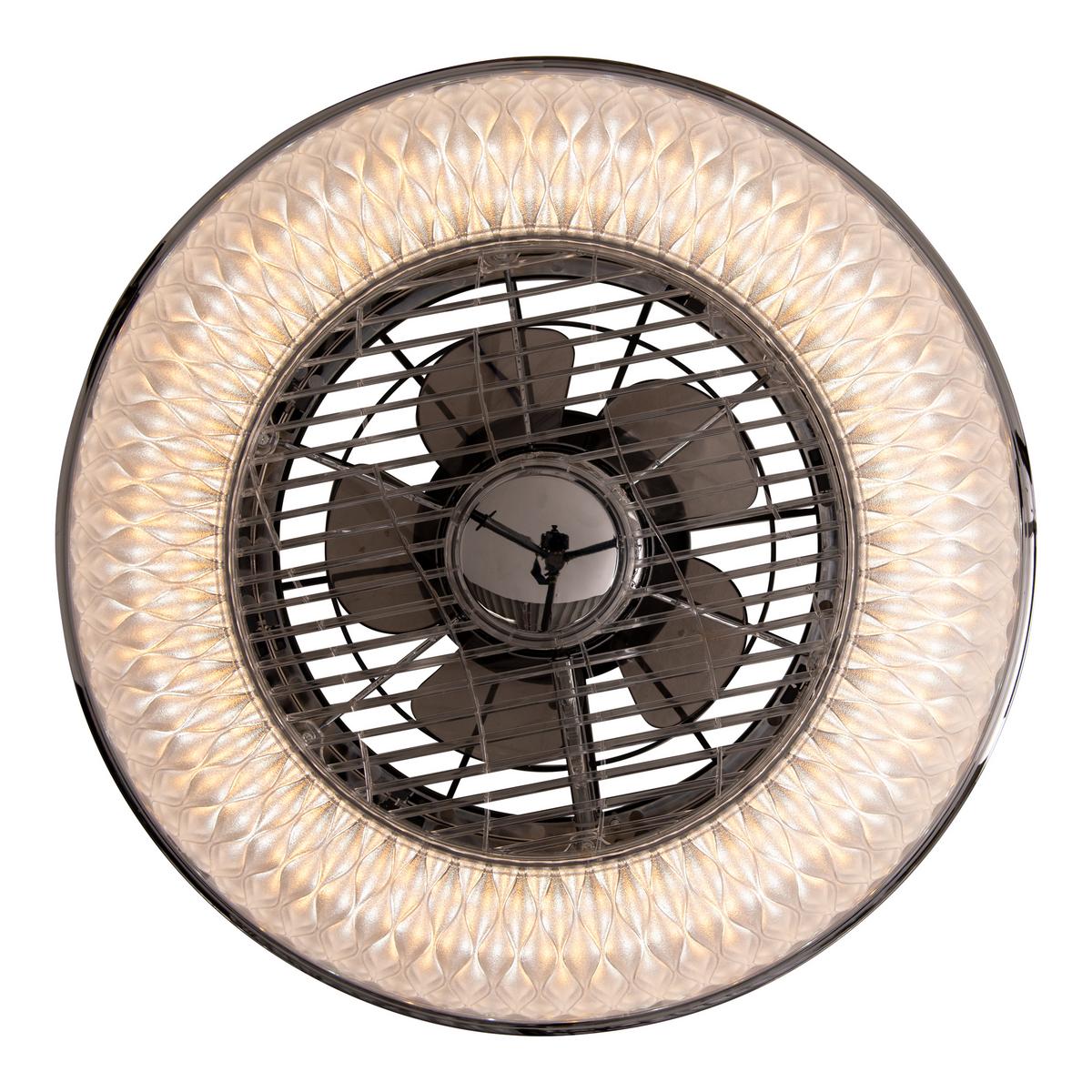 LED-Deckenleuchte Ø 55 cm dimmbar mit Fernbedienung - Design (55/20cm) - Näve
