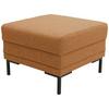 Hocker Looks Vii - Messingfarben/Schwarz, Design, Textil (55/45/55cm) - LOOKS by W.Joop
