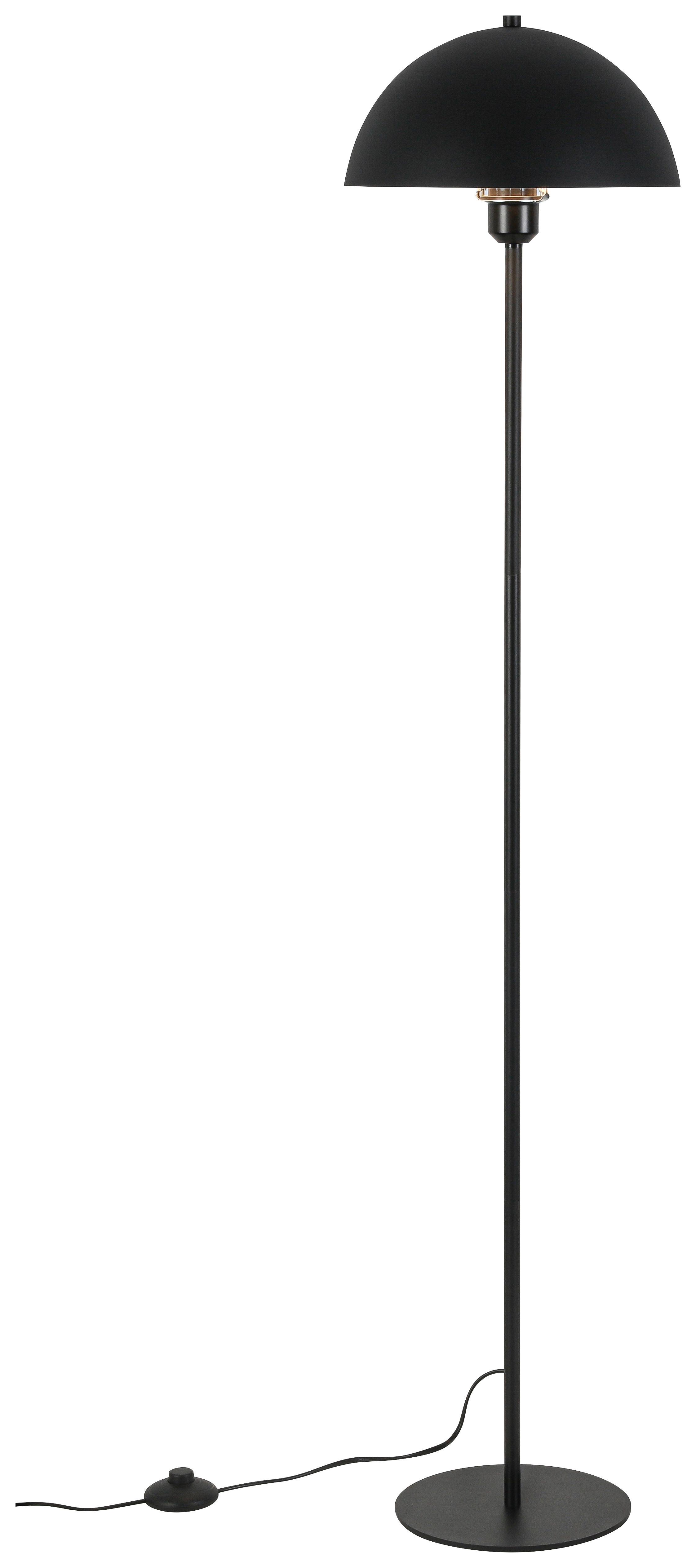 STOJACÍ LAMPA BLAC - černá, Konvenční, kov/plast (30/136cm) - Mömax