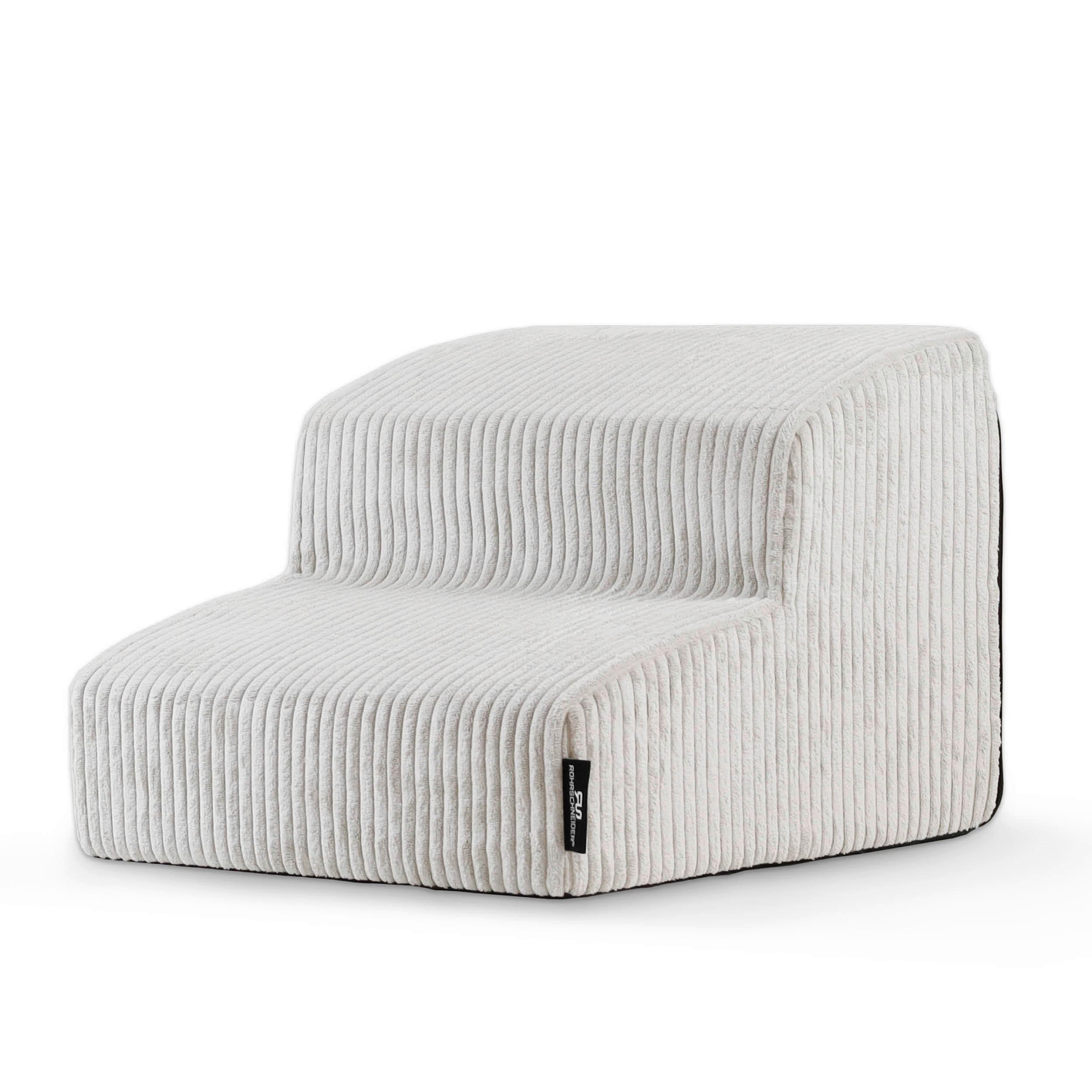 TIERTREPPE HUNDETREPPE BEIGE - Beige, Basics, Kunststoff/Textil (39/41/30cm)