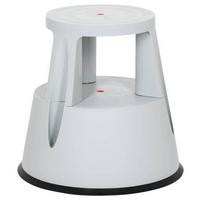 Tritthocker Tio-M I Hellgrau - Hellgrau, MODERN, Kunststoff (48/43/48cm) - MID.YOU