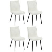 Stuhl-set Benno - Beige/Schwarz, LIFESTYLE, Holz/Textil (43/85/57cm) - Livetastic