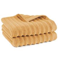 FROTTIERSET Welle 2er Set Safran - Sahara, Basics, Textil (50/100/10cm)