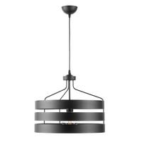 Pendelleuchte 5028/Sgn - Schwarz, Design, Metall (45/120cm)