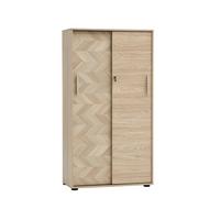 Aktenschrank Arezzo Eichefarben B: 80,1cm - Eichefarben, MODERN, Holzwerkstoff (80,1/150/38,2cm) - MID.YOU