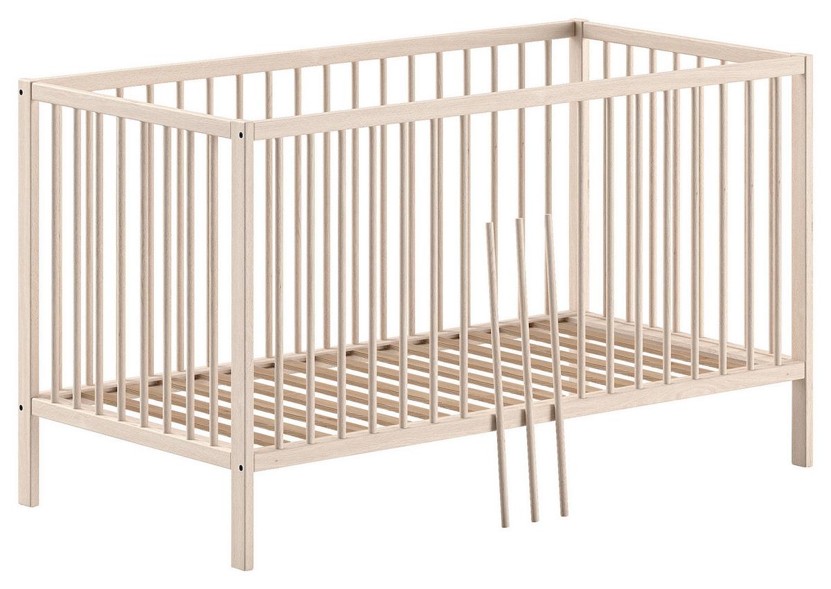 Kinder-/juniorbett Dino - Buchefarben/Naturfarben, MODERN, Holz (70/140cm) - Vipack