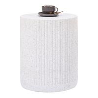 TABURETKA JASPER -TREND- - biela, Modern, kameň (39/48cm) - Mömax