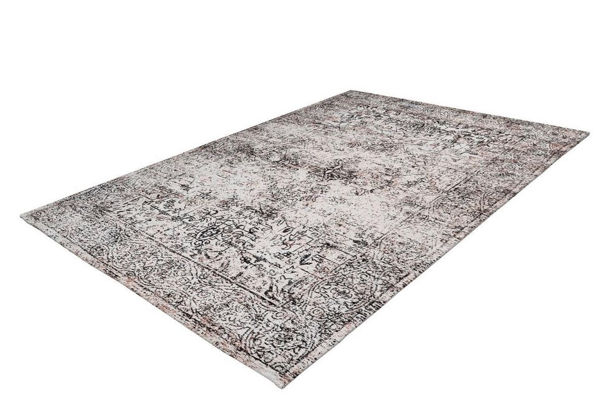 LÄUFER Anthrazit/Creme 80x150 cm - Anthrazit/Creme, KONVENTIONELL, Textil (80/150cm) - Kayoom