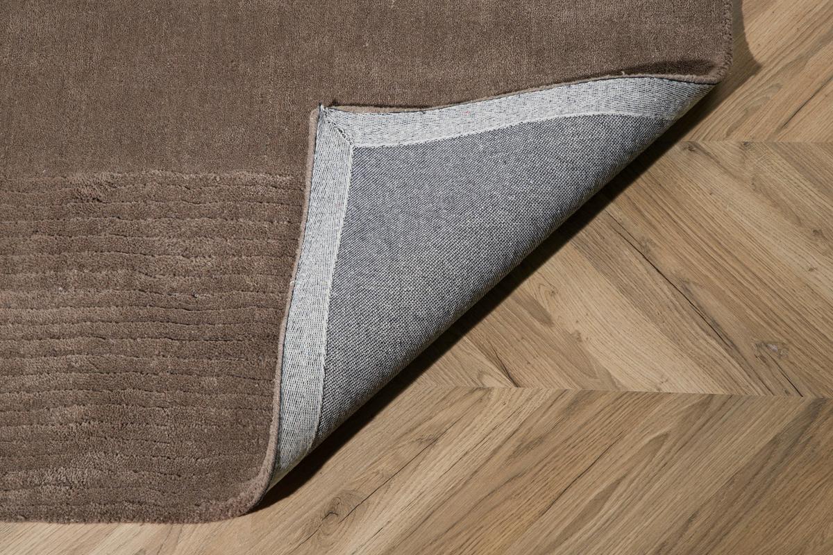 Hochflorteppich Matteo - Braun, LIFESTYLE, Textil (230/160cm) - P & B