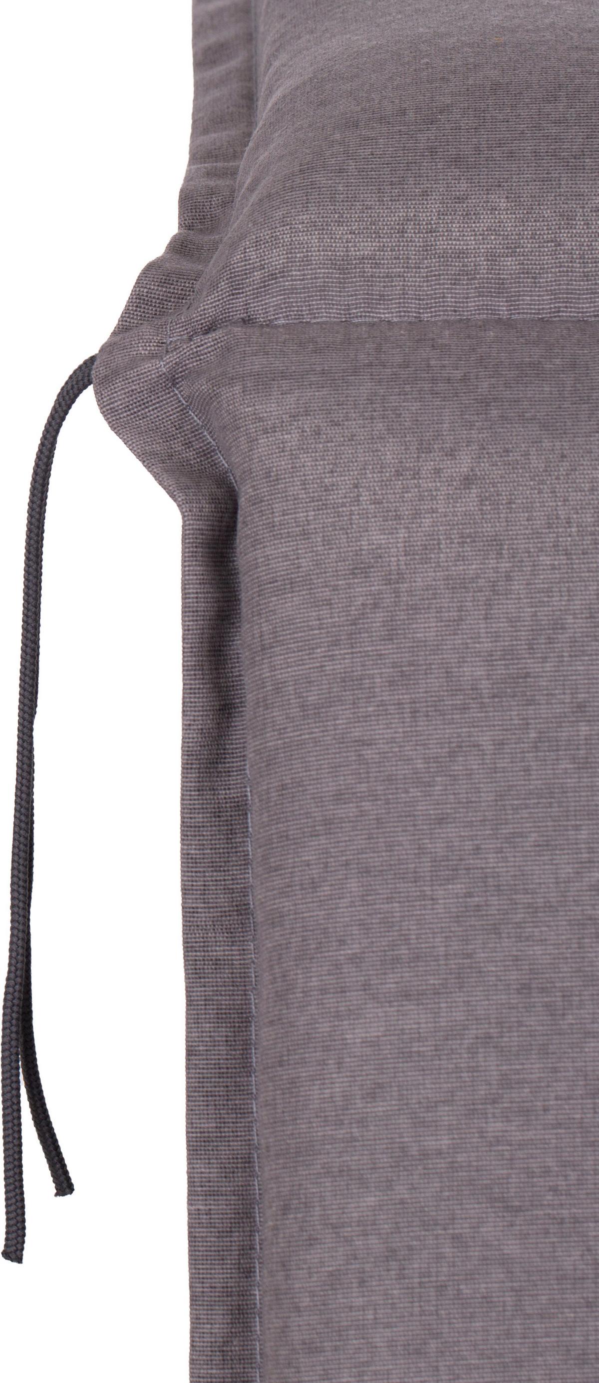 Auflage Für Liege Tanana 191x58x8 Cm Hellgrau - Hellgrau, Basics, Textil (191/58/8cm) - Gardenson