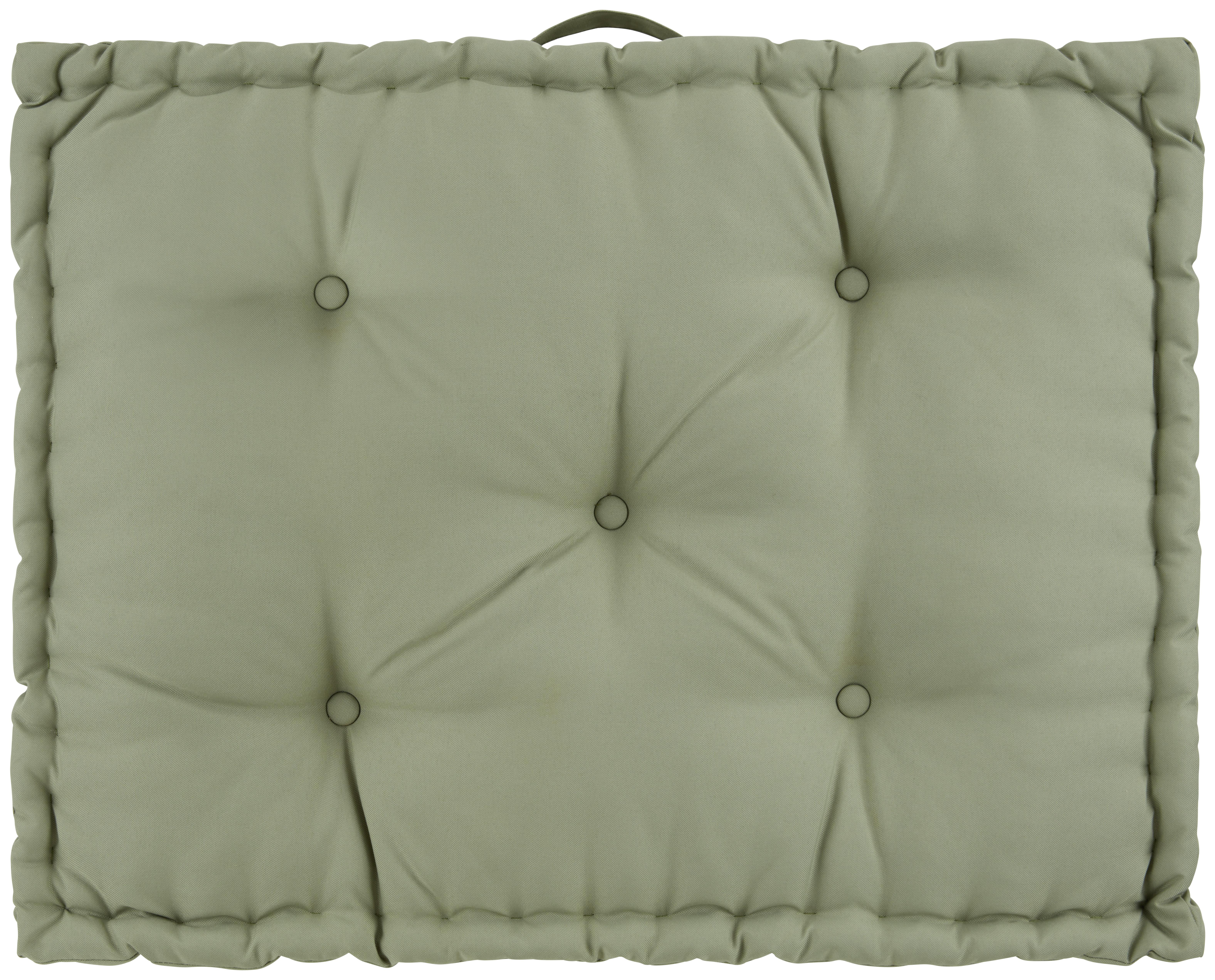 Sedák Na Paletový Nábytok Tropical, 60/80/12cm - zelená, Konvenčný, textil (60/80/12cm) - Modern Living