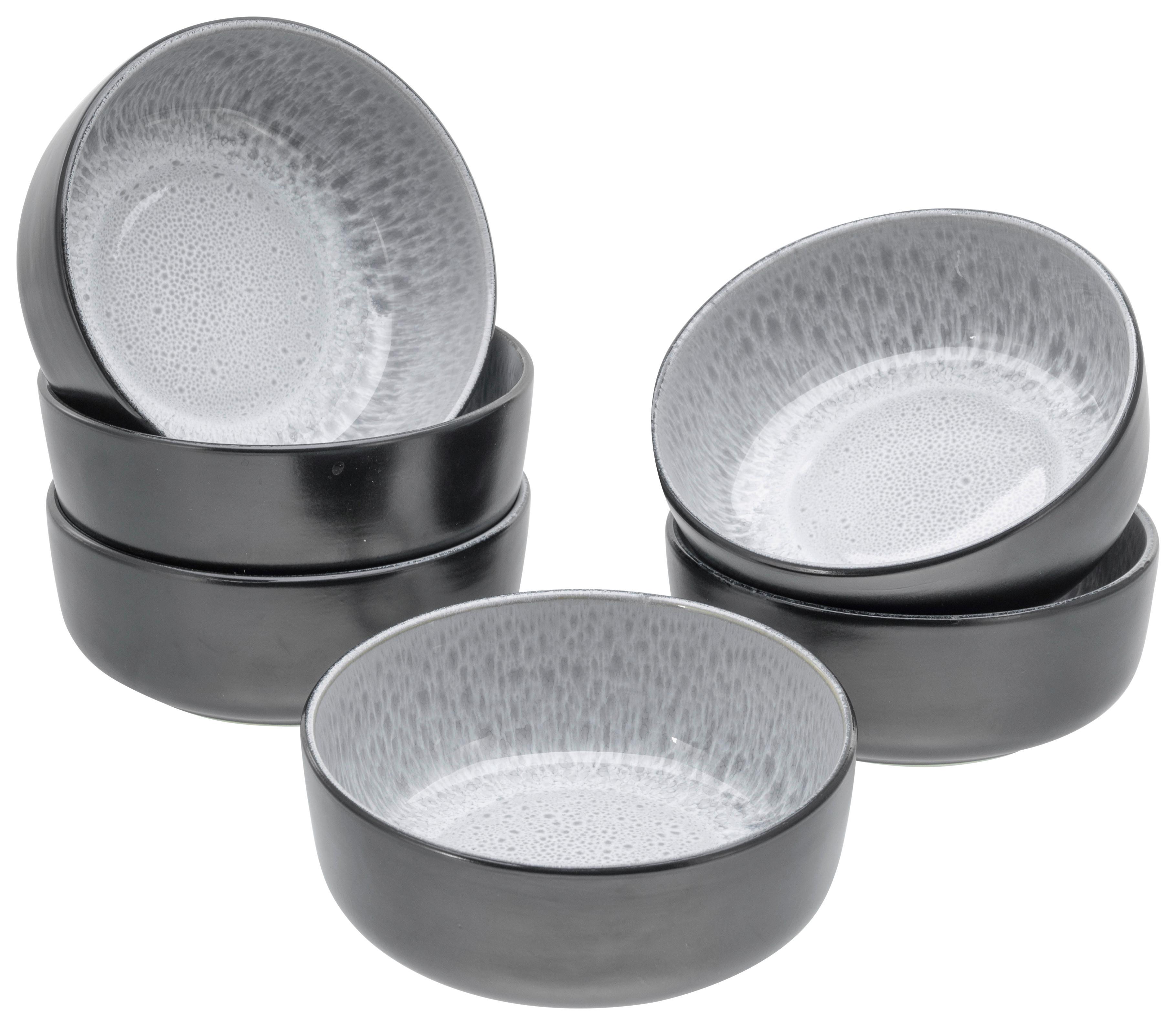 Müslischalenset 21523 Nordic Fjord Frost - Hellgrau, Trend, Keramik - Creatable