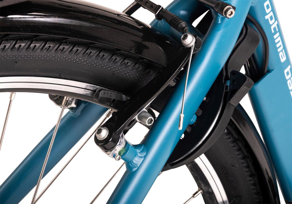 Elektrofahrrad Hollandia Optima Basic - Blau, Basics, Metall (21/116/188cm) - KS Cycling