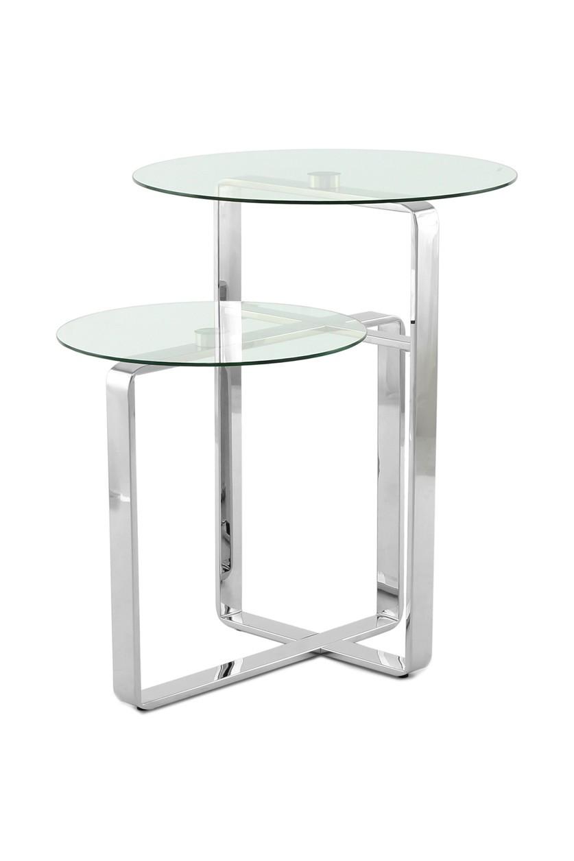 Beistelltisch Harry Silberfarben B: 59 Cm