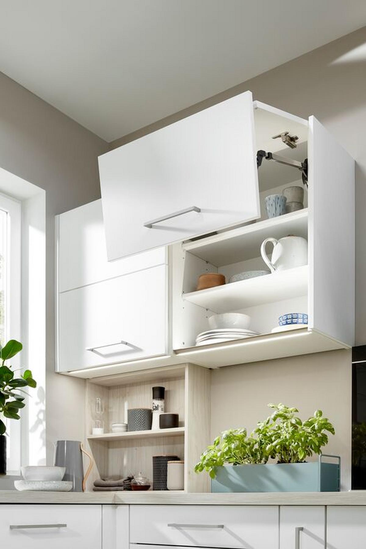 Einbauküche Ip3150 Frei Planbar Modernes Design - Anthrazit/Weiß, MODERN, Holzwerkstoff - Impuls