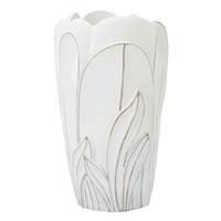 Vase Gardy Weiß B: 29 cm - Weiß, Basics, Kunststoff (29/48/29cm)