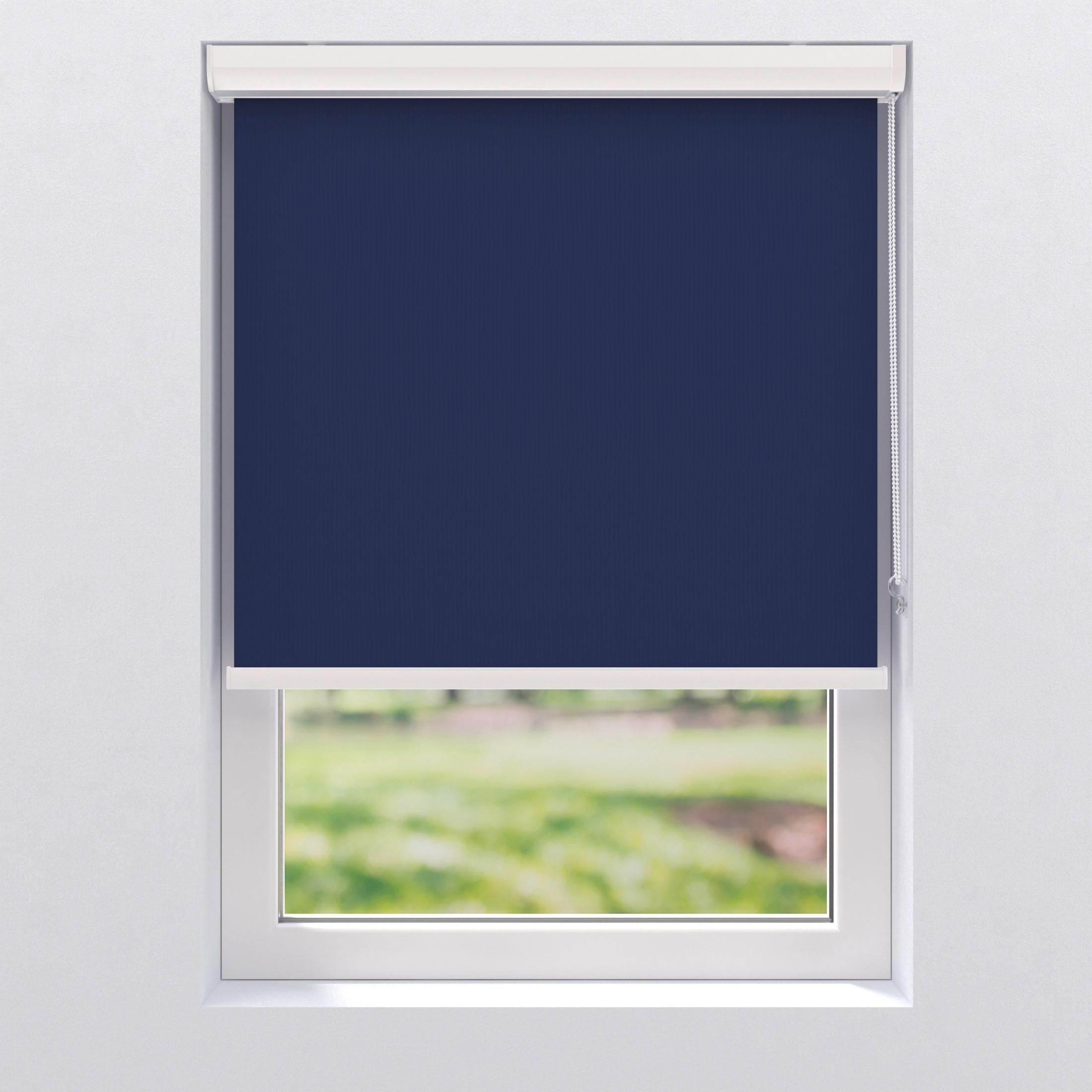 Verdunkelungsrollo Blickdicht Textil Bxl: 60x175 Cm - Blau, Basics, Textil (60/175cm) - MID.YOU
