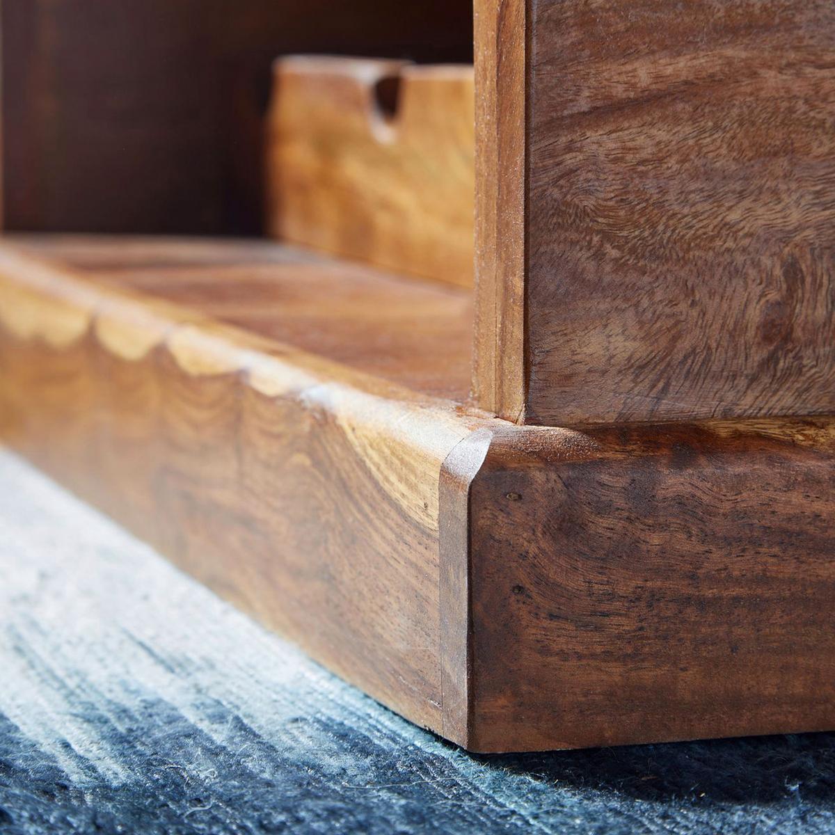 Couchtisch Sheesham Sheeshamfarben B: 60 Cm - Sheeshamfarben, Design, Holz (100/60/40cm) - MID.YOU