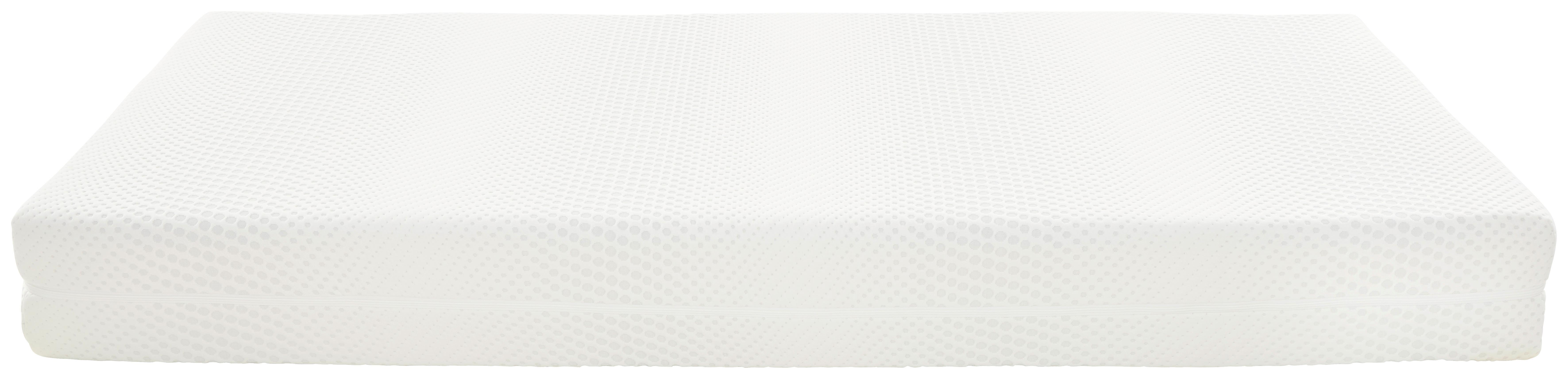 Viscomatratze Thermofit Härtegrad: H2, Lf: 90x200 cm - Weiß, Textil (90/200cm) - Ele
