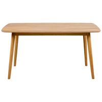 Jídelní stůl NAGANO 150x80 - barvy dubu, Design, dřevo (150/75/80cm) - MID.YOU