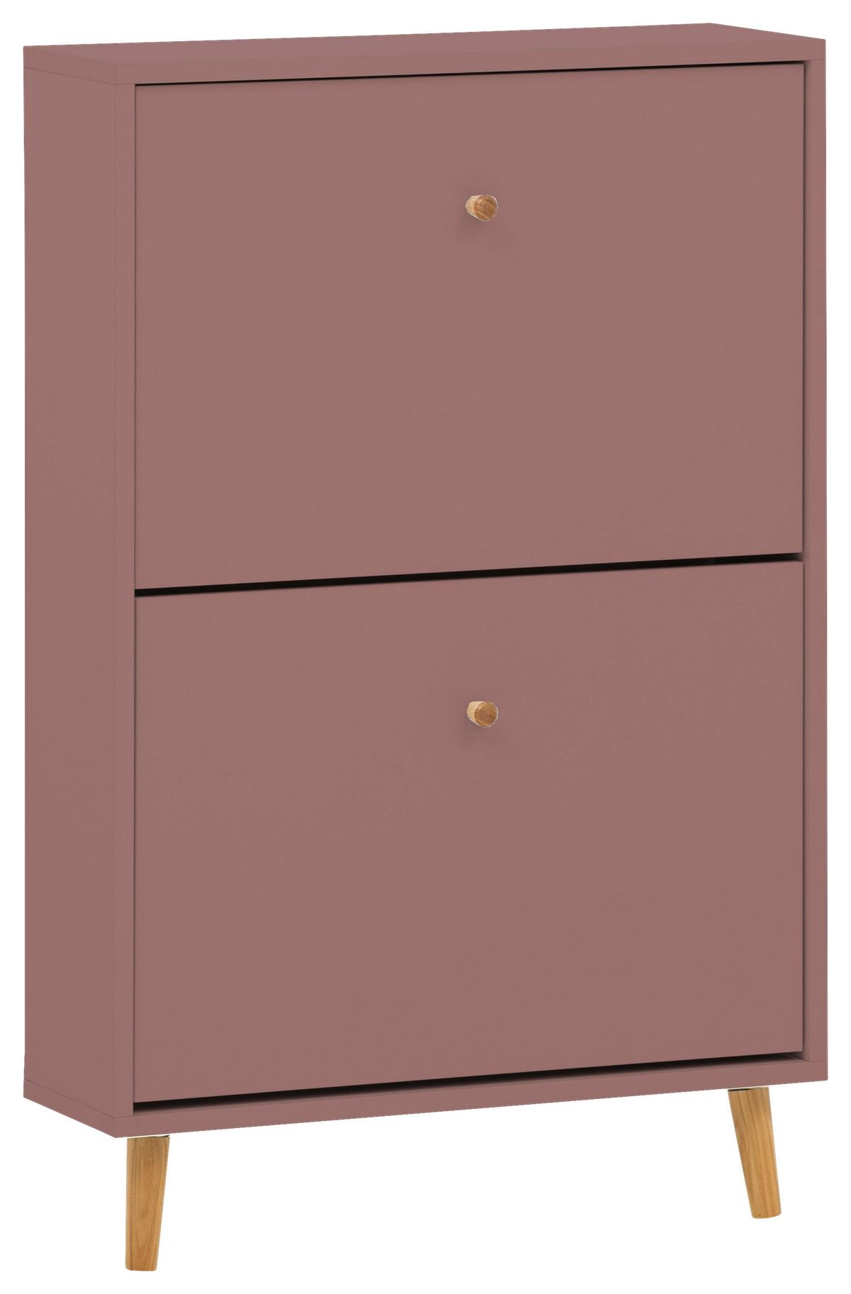 Schuhkipper Bjarne Mauve B: 59,8 Cm - Mauve, Design, Holzwerkstoff (59,8/92,2/19,55cm) - MID.YOU