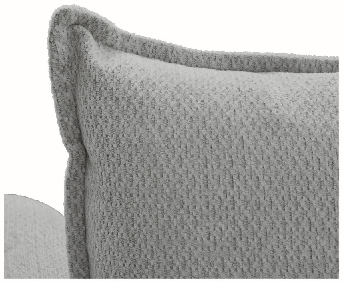 Schlafsofa Siena - Schwarz/Grau, KONVENTIONELL, Textil (245/85/92cm) - Livetastic