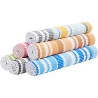 PODLOŽKA PROTI KĹZANIU STRIPE - hnedá/modrá, textil (65/180cm) - Mömax