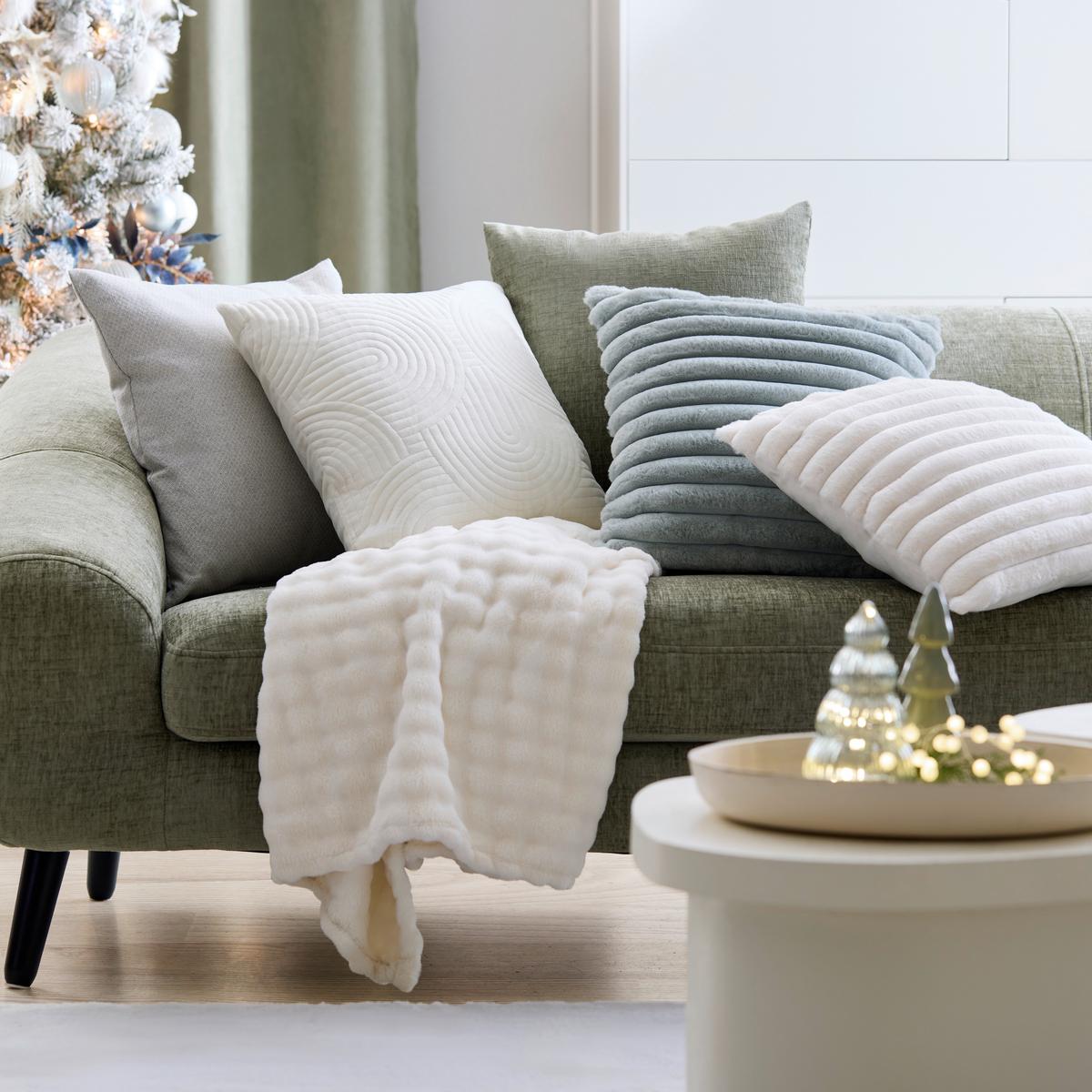 DEKA BUBBLE - bílá, textil (150/200cm) - Mömax