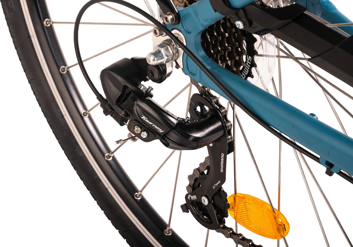 Elektrofahrrad Hollandia Optima Basic - Blau, Basics, Metall (21/116/188cm) - KS Cycling