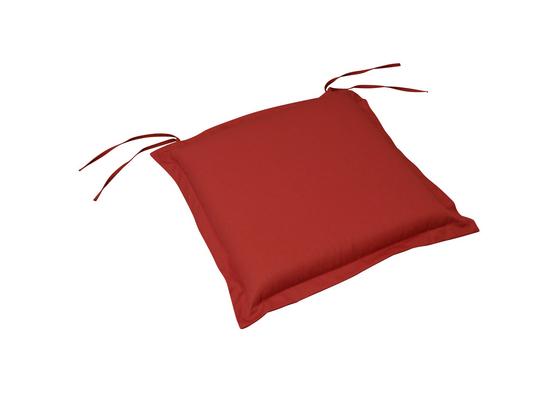 Gartensitzkissenset Premium T: 50 cm Rot - Rot, Basics, Textil (50/8-9/50cm) - Ambia Garden Gartensitzkissenset Premium T: 50 cm Rot - Rot, Basics, Textil (50/8-9/50cm) - Ambia Garden
