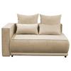 Récamiere Iga Li Creme B: 168 Cm - Creme/Schwarz, Design, Textil (168/73/99cm) - MID.YOU