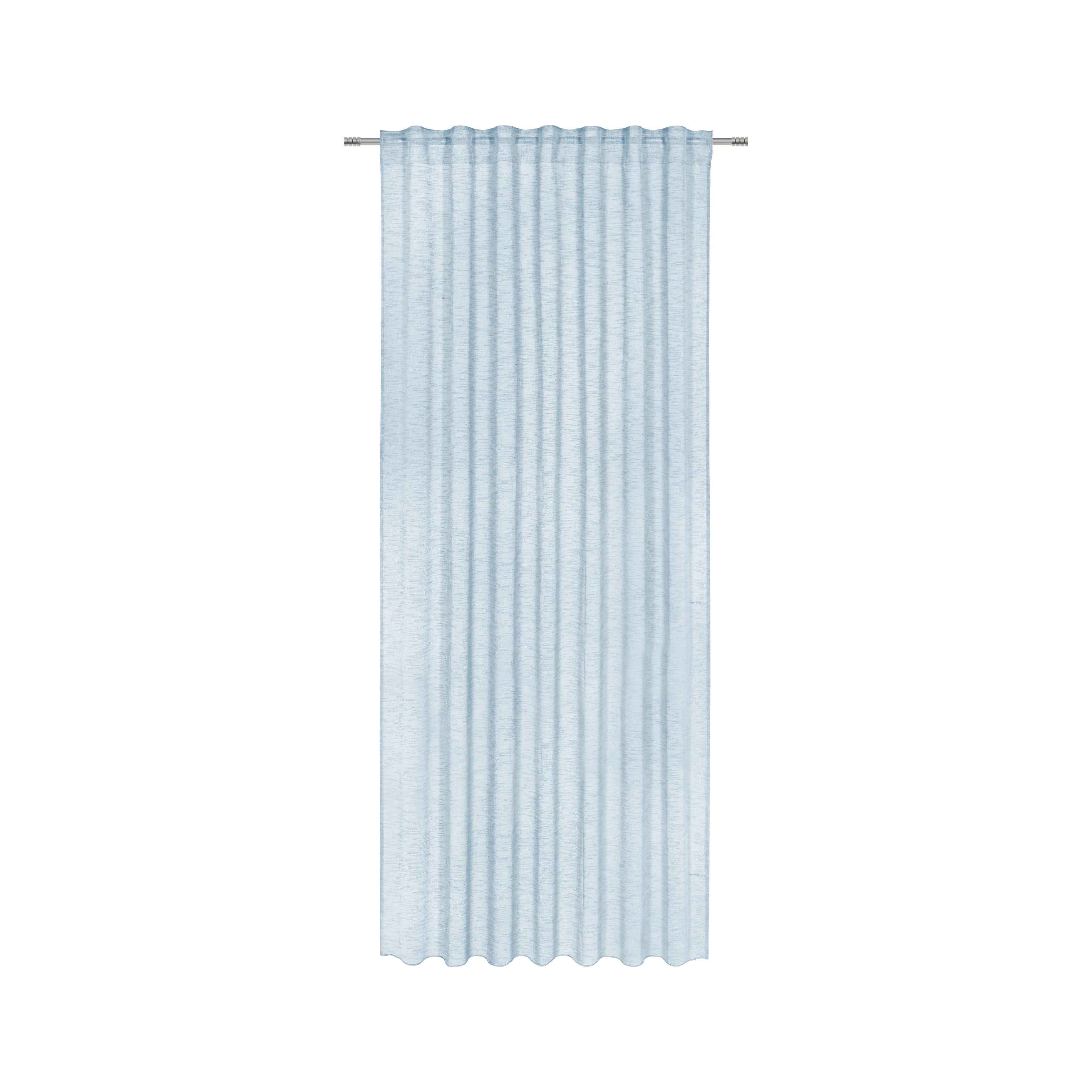 HOTOVÝ ZÁVĚS Sigrid, 140/245cm - modrá, Romantický / Rustikální, textil (140/245cm) - Premium Living
