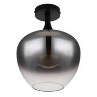 Deckenleuchte 15548d Maxy - Schwarz, Basics, Glas/Metall (24/31,5cm) - Globo