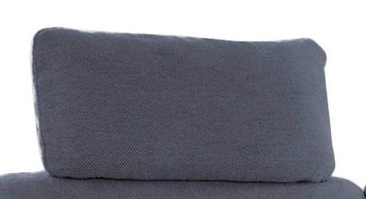 Opěrka hlavy LOLLAND, typ 0528, tmavě modrá - tmavě modrá, Moderní, textil (50/25cm)