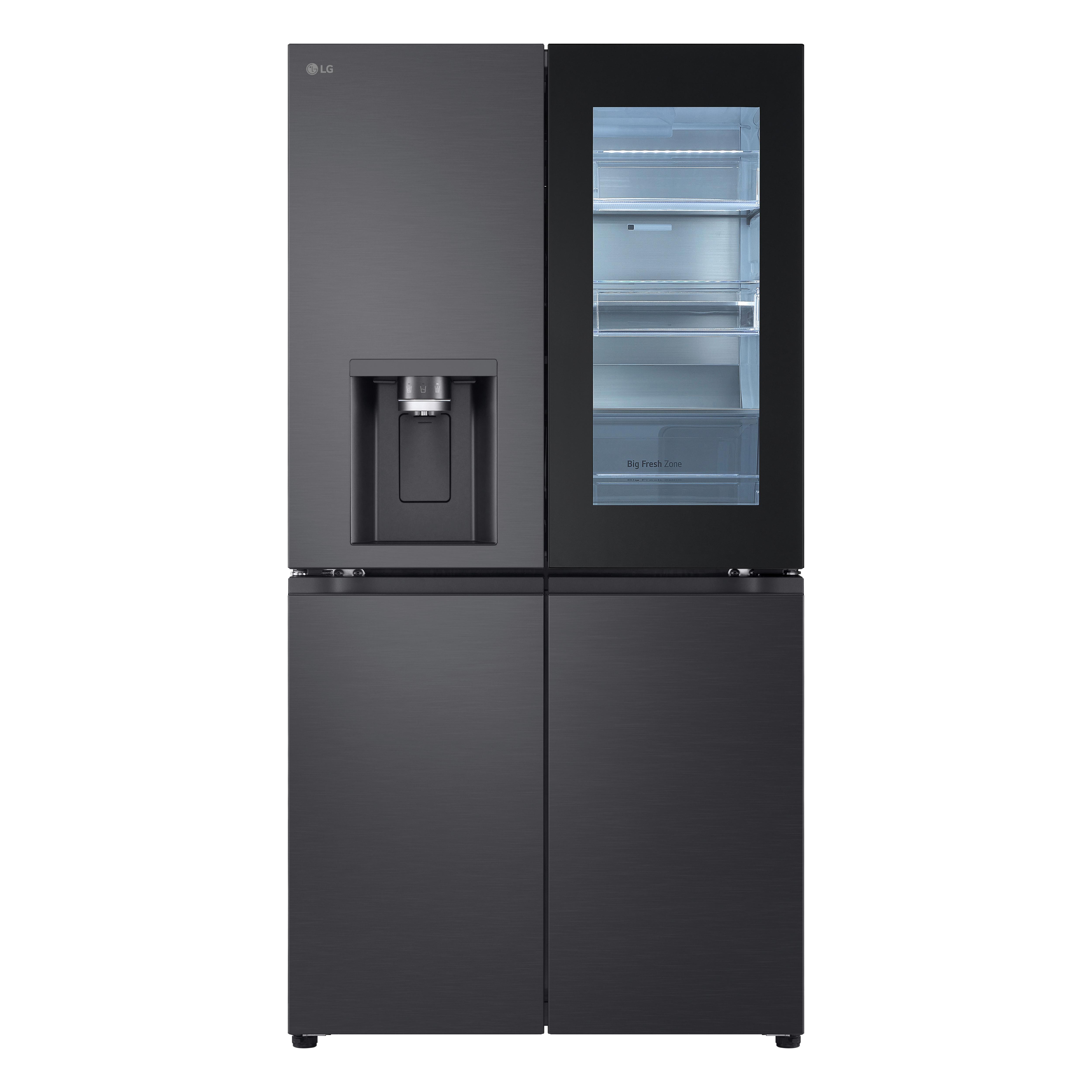 Side-by-side Gmg960evje - Schwarz, Basics, Glas/Kunststoff (91,4/179,2/72,9cm) - LG
