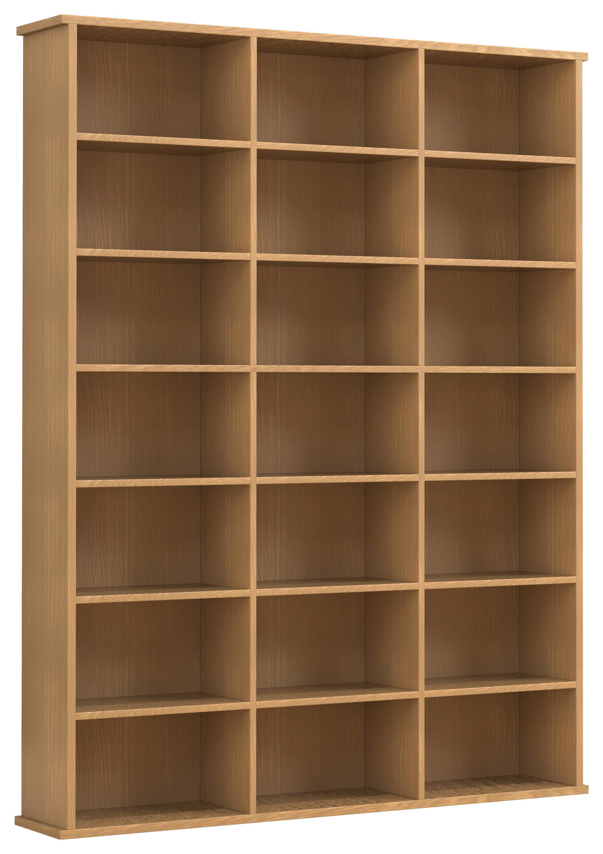 Regal Megosa Buchefarben Dekor - Buchefarben, Design, Holzwerkstoff (105/136/19cm) - MID.YOU