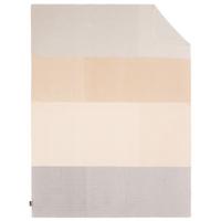 Kuscheldecke Salima Grau/Beige 150x200cm Streifen - Beige/Grau, KONVENTIONELL, Textil (150/200cm) - Ibena