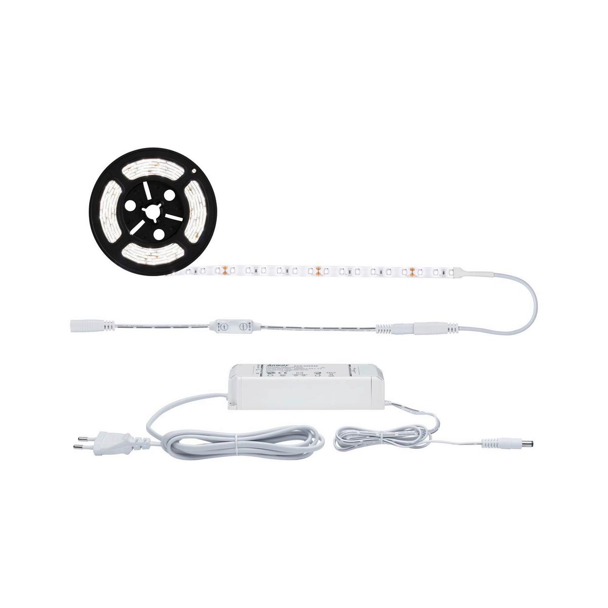 Led-streifen L: 3 M Dimmbar - Weiß, Basics, Kunststoff (300cm) - Paulmann