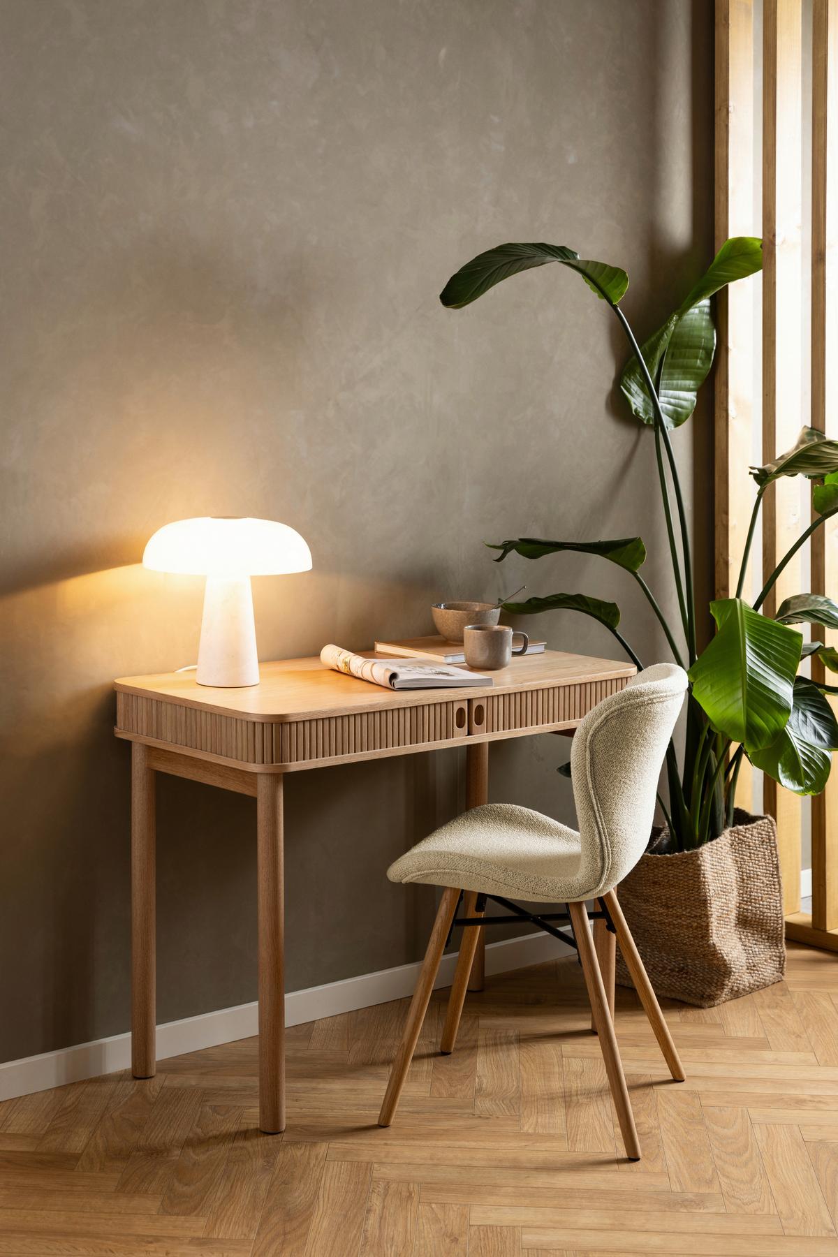 Konferenčný stolík LANGLEY - farba duba, Trend, kompozitné drevo (130/40/70cm)