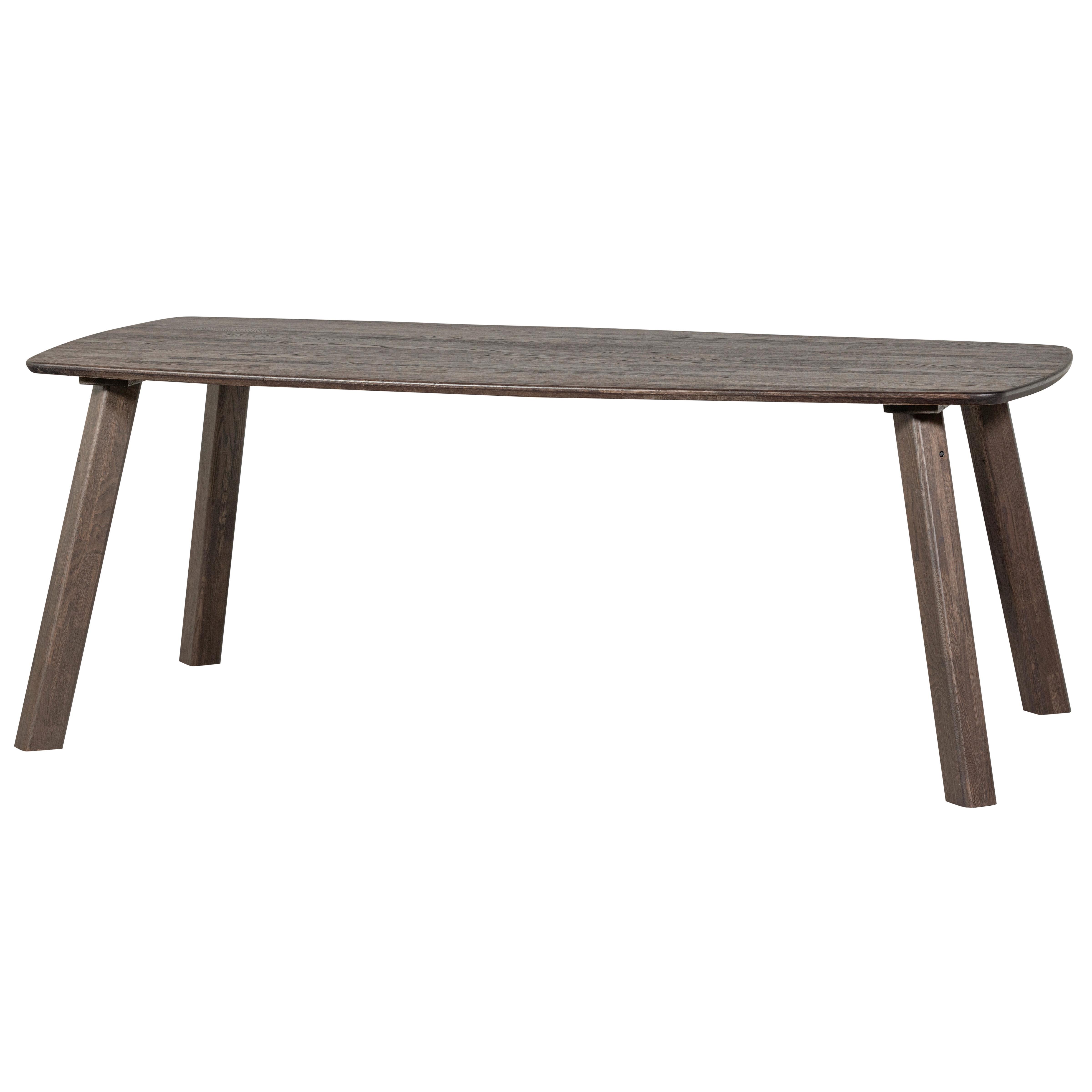 Esstisch Jouw Unieke Dunkelbraun L: 180 cm - Dunkelbraun, Design, Holz (180/100/74cm) - Livetastic
