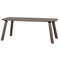 Esstisch Jouw Unieke Dunkelbraun L: 180 cm - Dunkelbraun, Design, Holz (180/100/74cm) - Livetastic